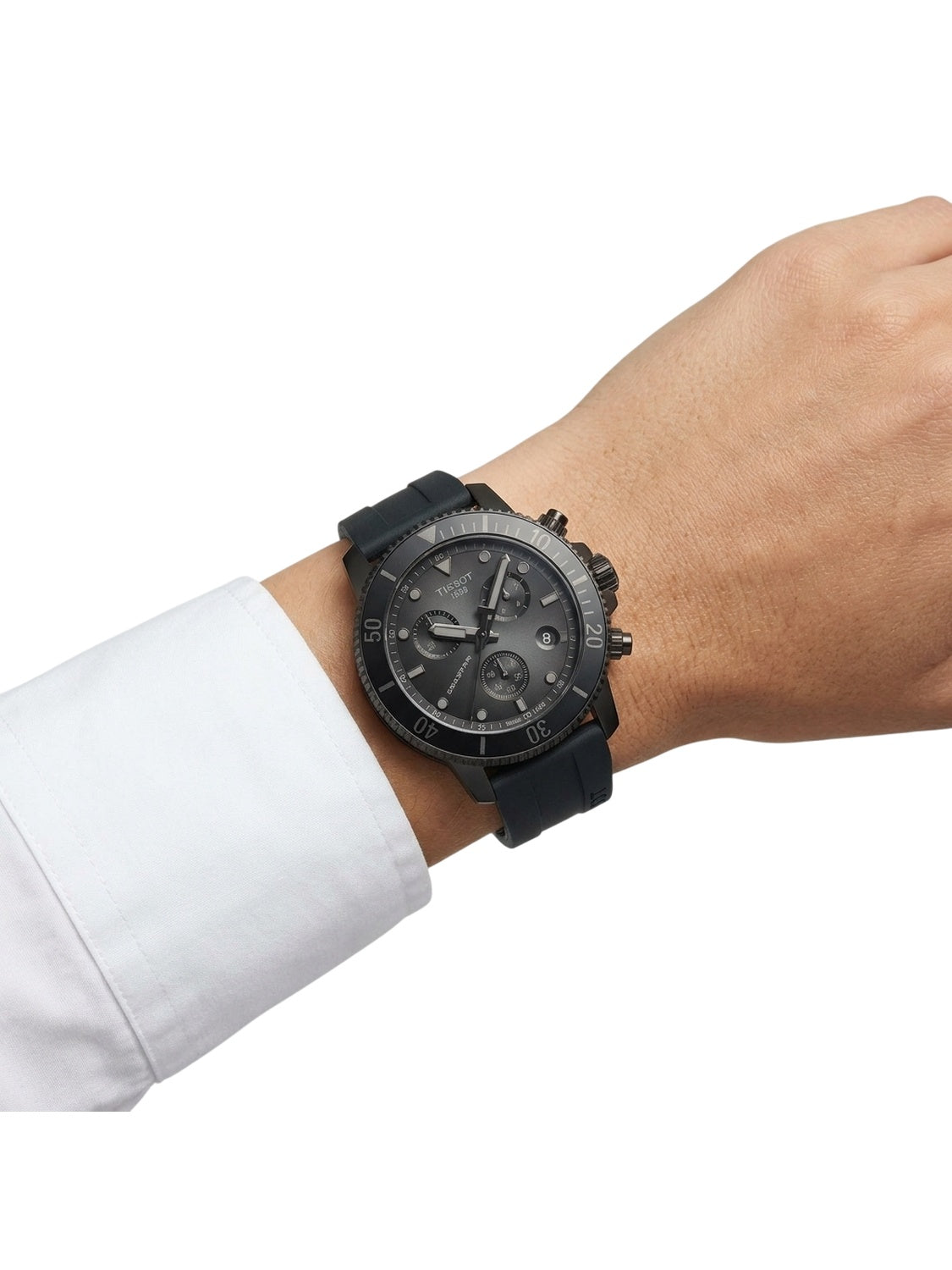 Tissot Seastar 1000 Chronograph 38mm Schwarz T120.217.37.061.00