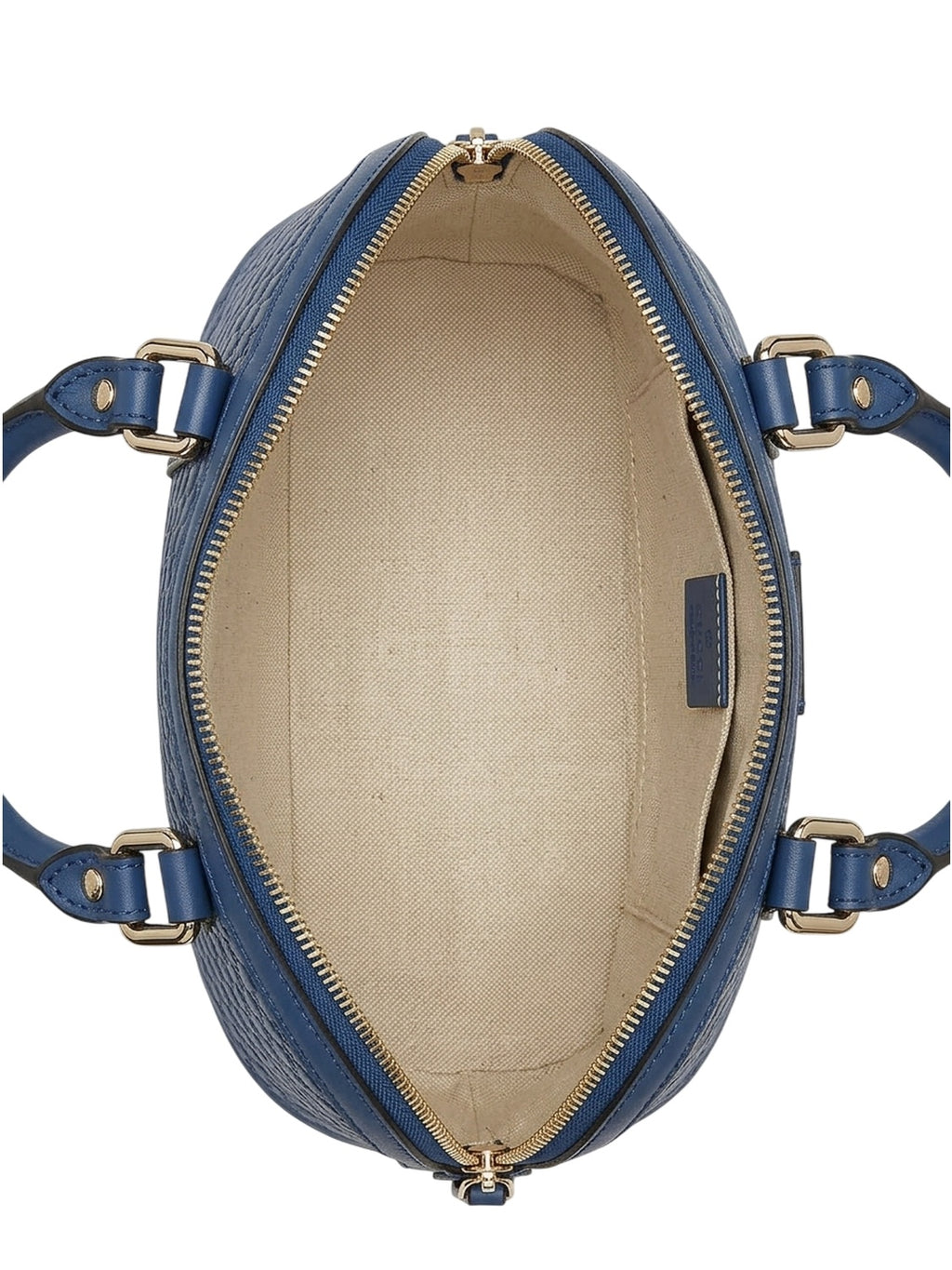 Gucci Handtasche Microguccissima Blau GG Muster