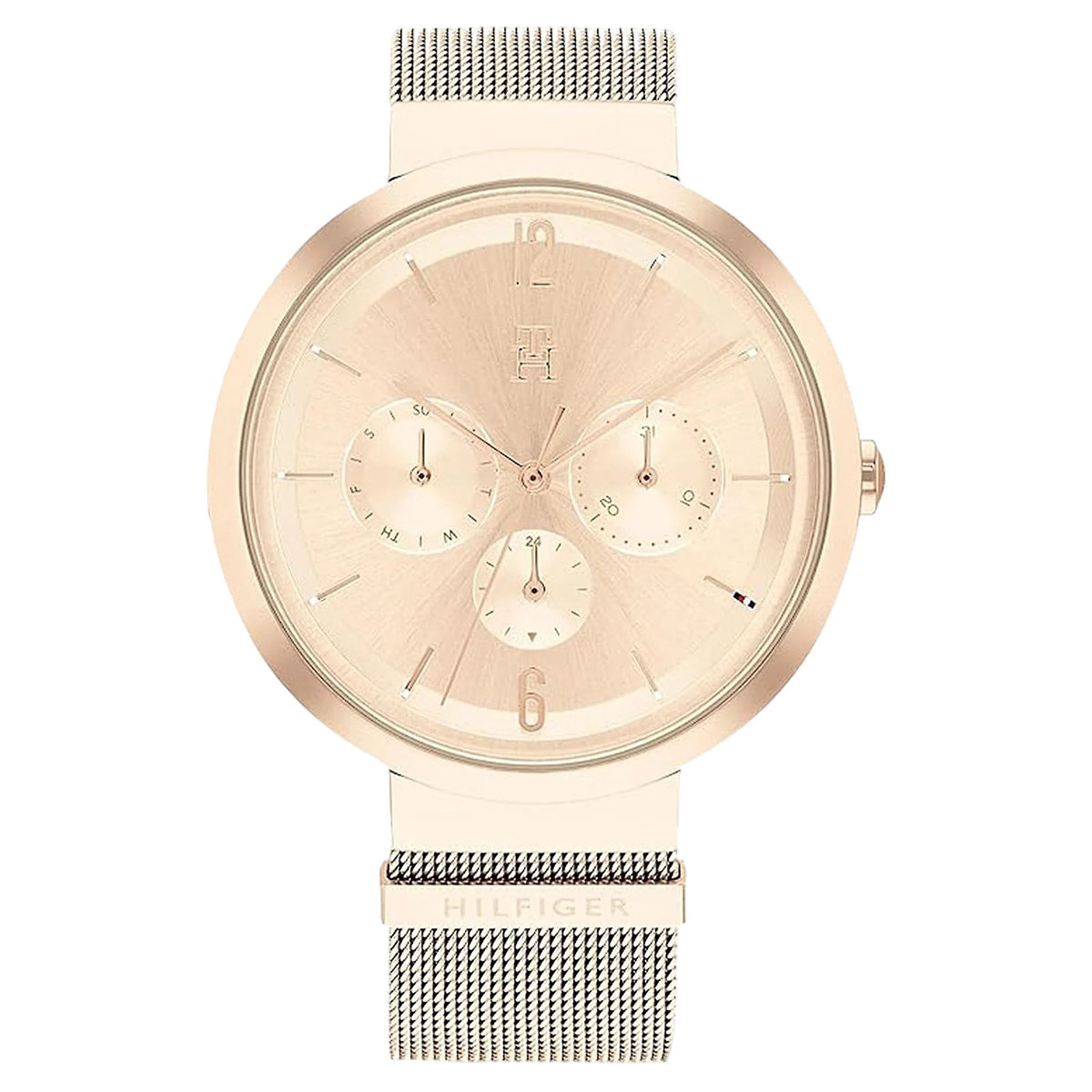 Tommy Hilfiger Lidia Multifunktionsuhr Roségold Edelstahl 1782538