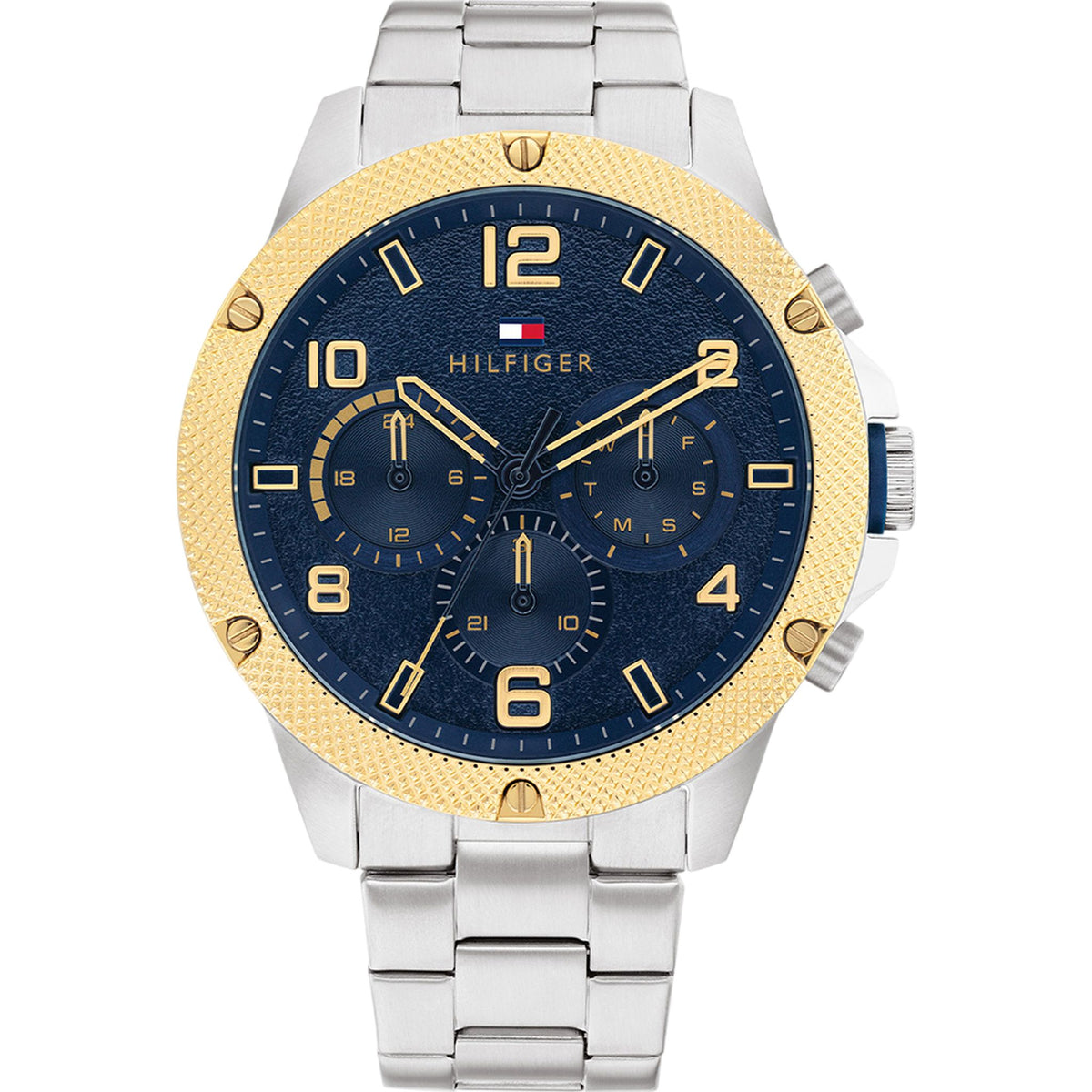Tommy Hilfiger Blaze Multifunktionsuhr Blau Edelstahl 1792031