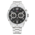 Tommy Hilfiger Bank Multifunktionsuhr Weiß Silikon 1791723