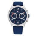 Tommy Hilfiger Blaze Multifunktionsuhr Blau Silikon 1792027