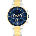 Tommy Hilfiger Tyson Multifunktionsuhr Blau Gold Silber 1710710