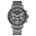 Tommy Hilfiger Tyson Multifunktionsuhr Anthrazit Edelstahl 1710711