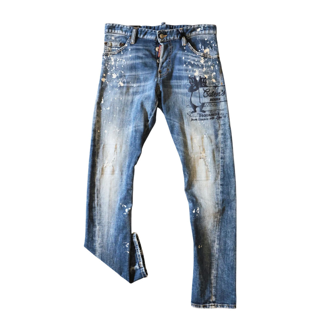Dsquared2 Jeans medium washed Jeans Herren blau