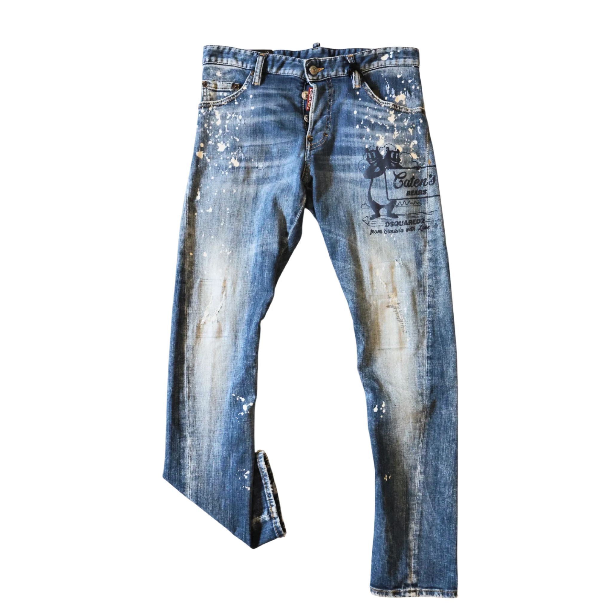 Dsquared2 Jeans medium washed Jeans Herren blau