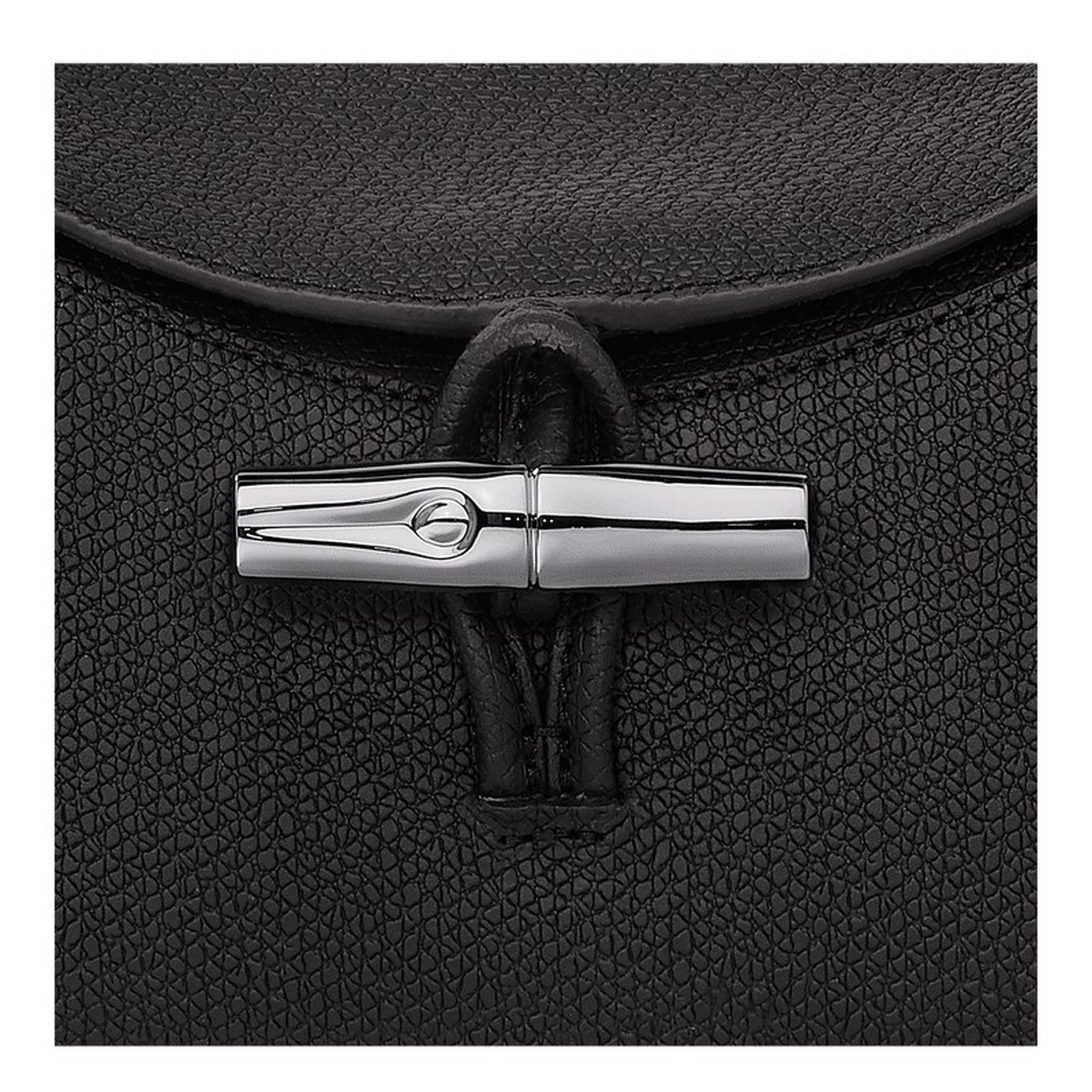 Longchamp Le Roseau S Hobo Bag Schwarz