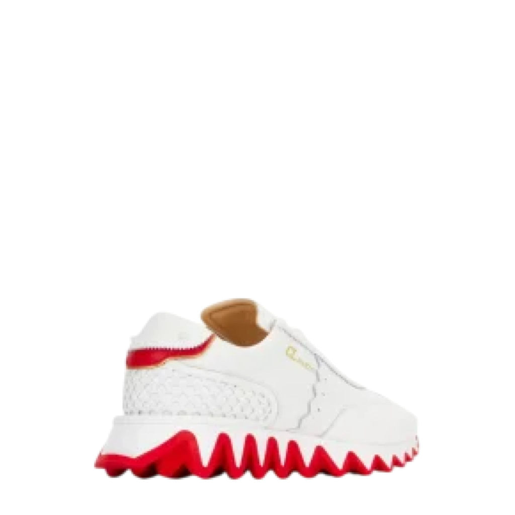 Louboutin Sneakers Herren weiß rot