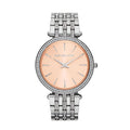 Michael Kors Darci Lady Damenuhr silber rosa Edelstahl
