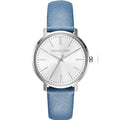 Michael Kors Jaryn Lady Damenuhr silber hellblau