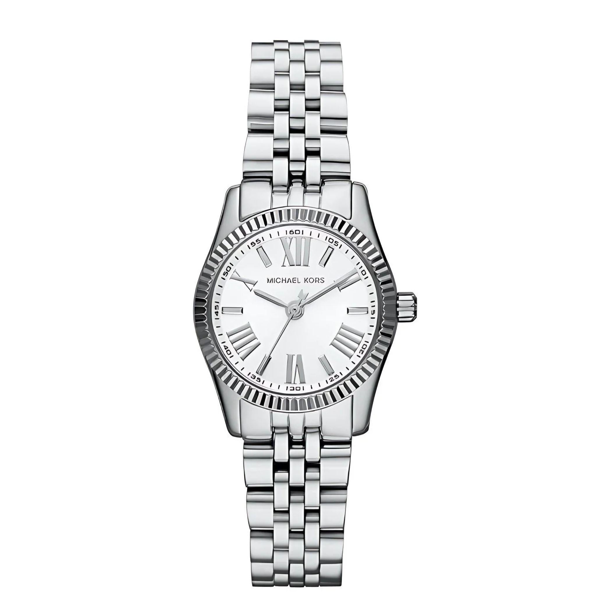 Michael Kors Lexington Lady Damenuhr silber Edelstahl