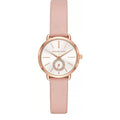 Michael Kors Portia Lady Damenuhr roségold rosa Lederarmband