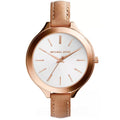 Michael Kors Slim Runway Lady Damenuhr roségold braun