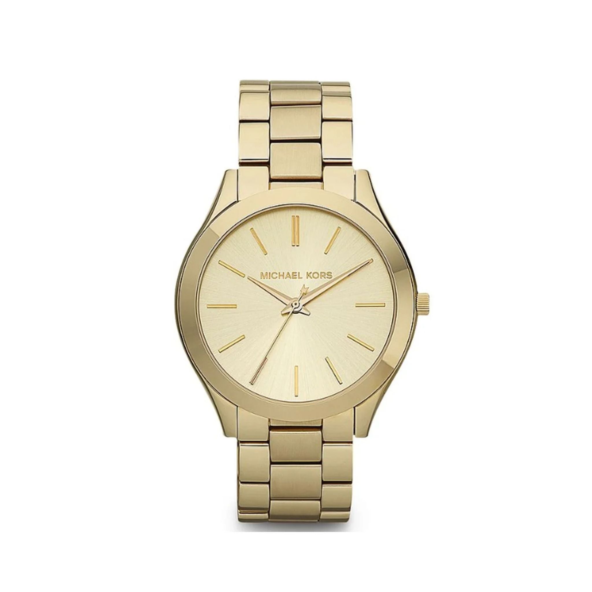 Michael Kors Slim Runway Lady Damenuhr gold Edelstahl