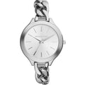 Michael Kors Slim Runway Lady Damenuhr silber Edelstahl