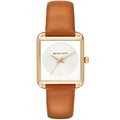 Michael Kors Lake Lady Damenuhr gold braun Lederarmband