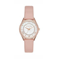 Michael Kors Lauryn Lady Damenuhr roségold rosa Lederarmband