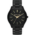 Michael Kors Slim Runway Lady Damenuhr schwarz Edelstahl
