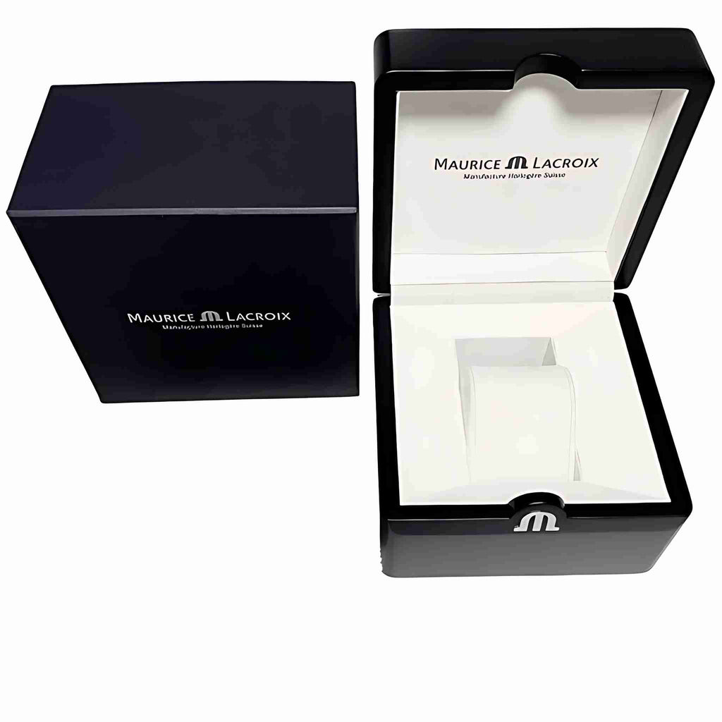 Maurice Lacroix AIKON Chronograph 44 mm Blau Leder AI1018-SS001-432-4