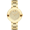 Movado Bold Damenuhr gold Edelstahl luxuriöse Designer Uhr