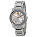 Movado Bold Damenuhr silber Edelstahl elegante Designer Uhr
