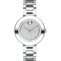 Movado Bold Damenuhr silber Edelstahl elegante Designer Uhr