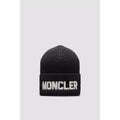 Moncler Mütze aus Wolle in Schwarz