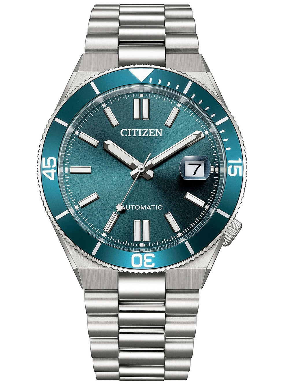 Citizen TSUYOSA Shore NJ0231-56L Automatik-Herrenuhr Edelstahl Blau