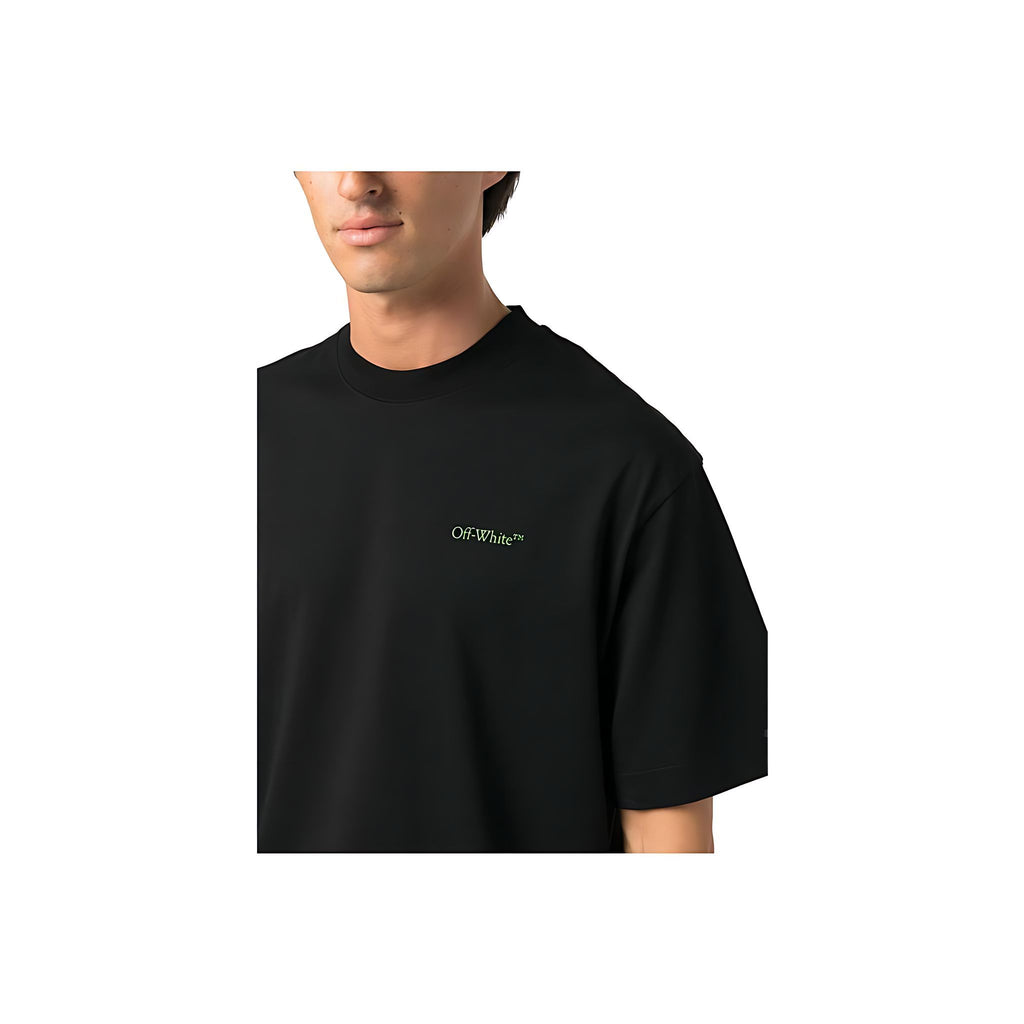 Off-White Logo T-Shirt Schwarz Unisex