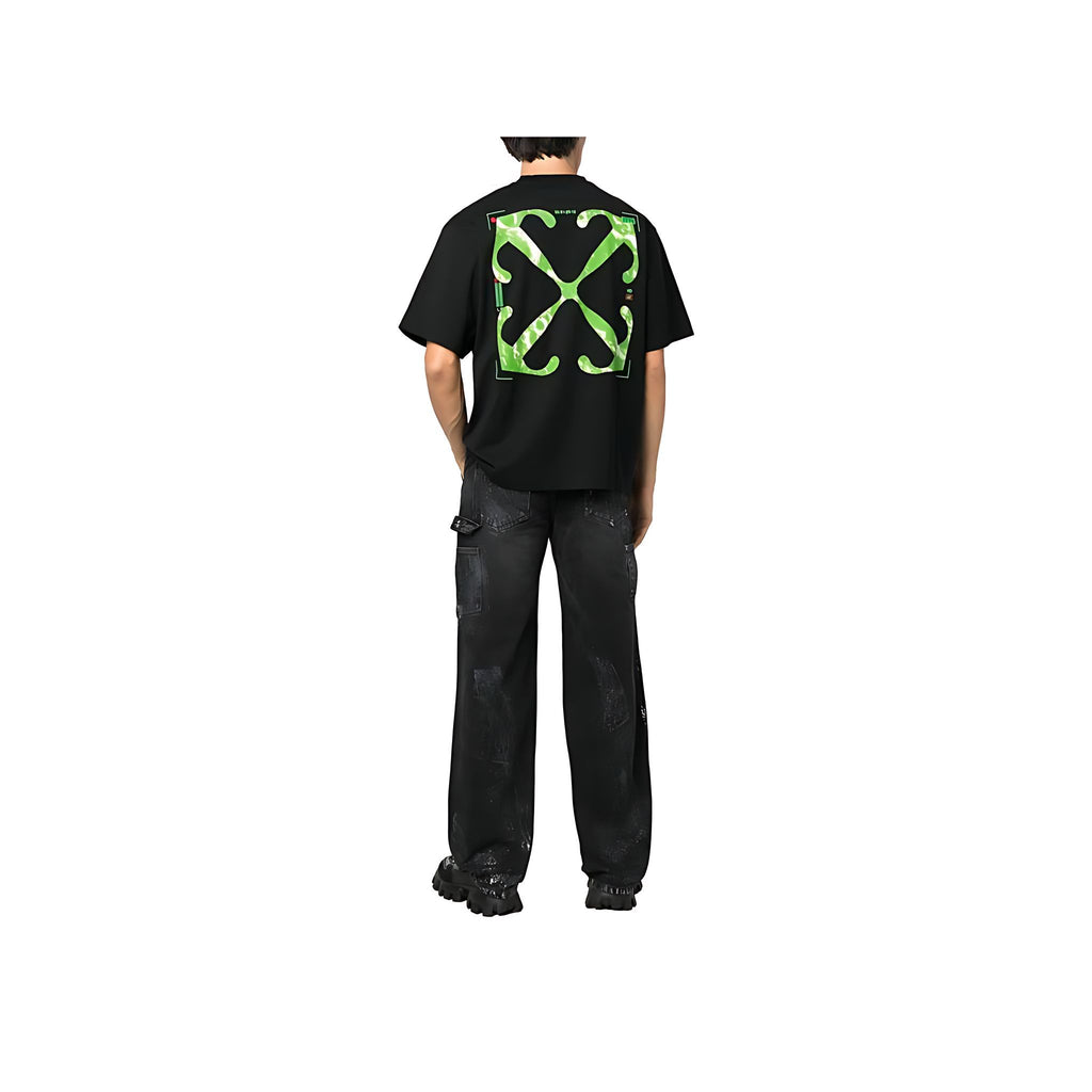 Off-White Logo T-Shirt Schwarz Unisex