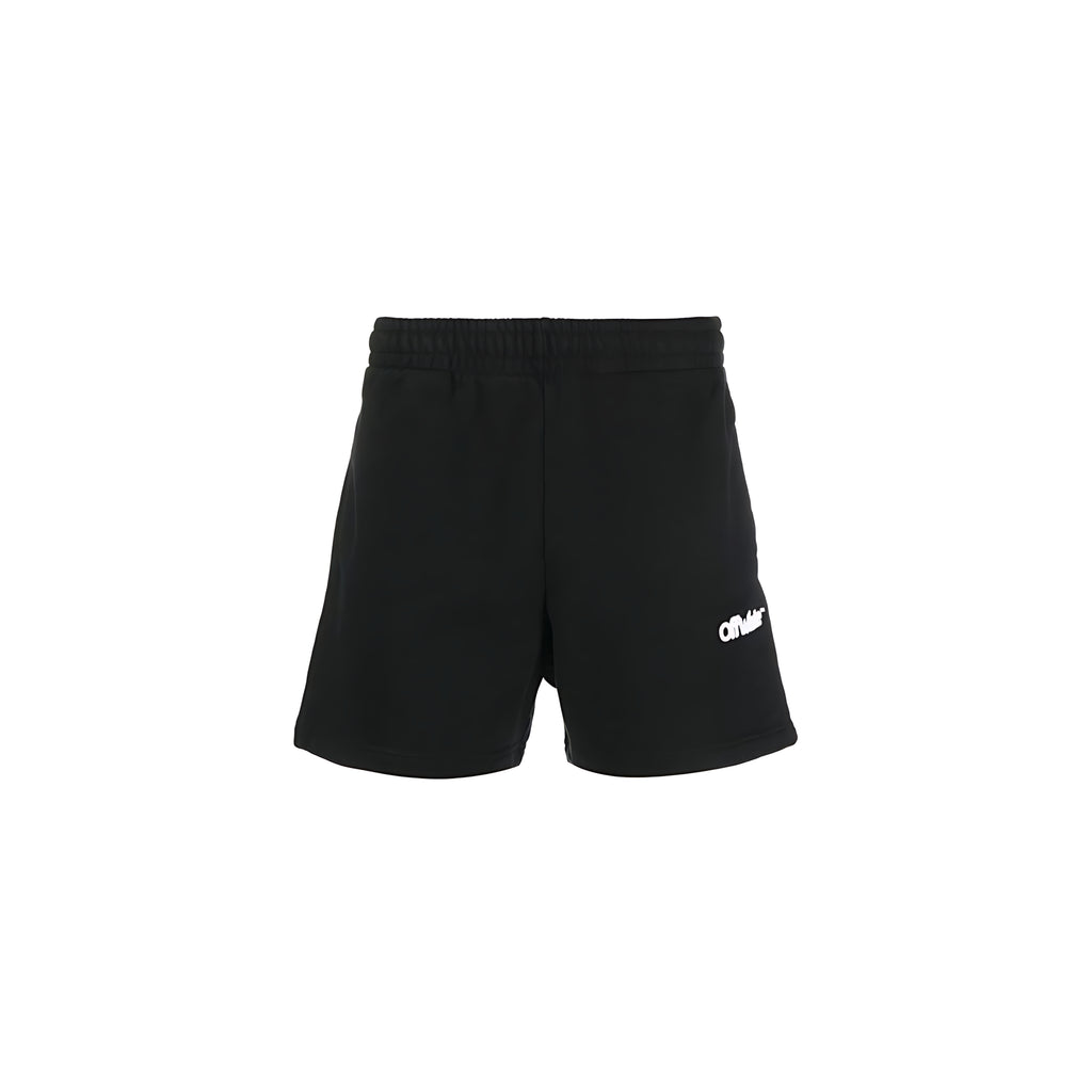 Off White Shorts Herren schwarz