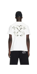 Off White Flower Scan T-Shirt Weiß Herren