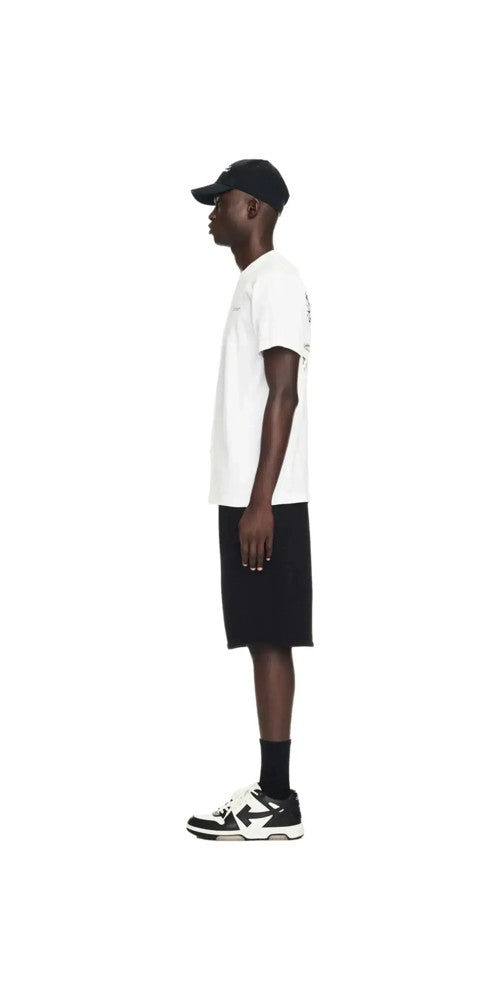 Off White Flower Scan T-Shirt Weiß Herren