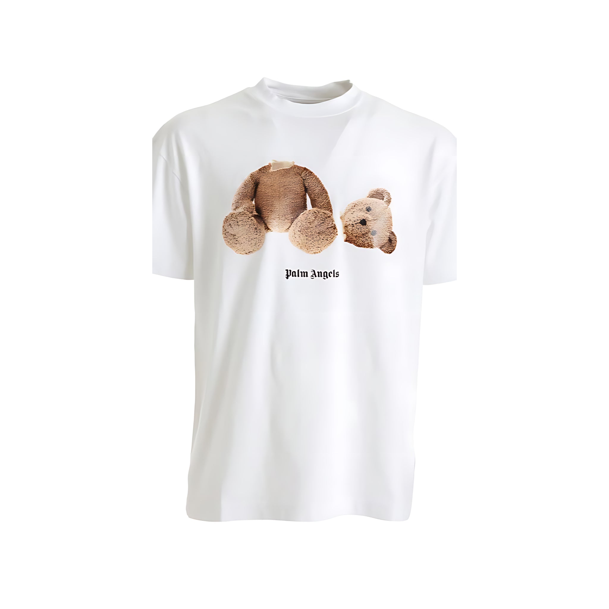 Palm Angels Broken Bear T-Shirt Herren weiß