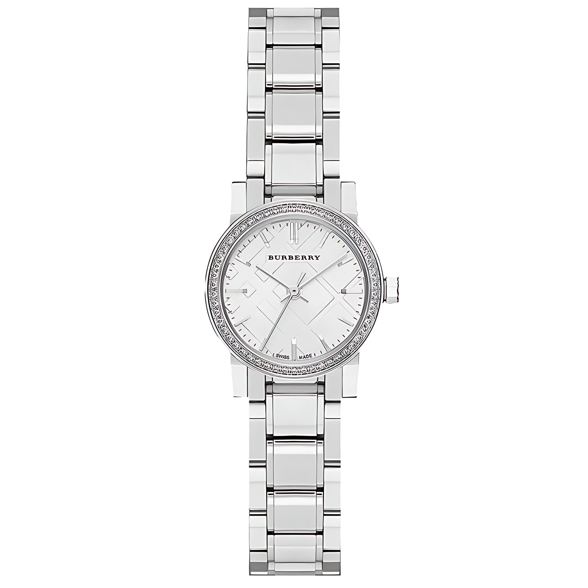 Burberry The City Damenuhr silber