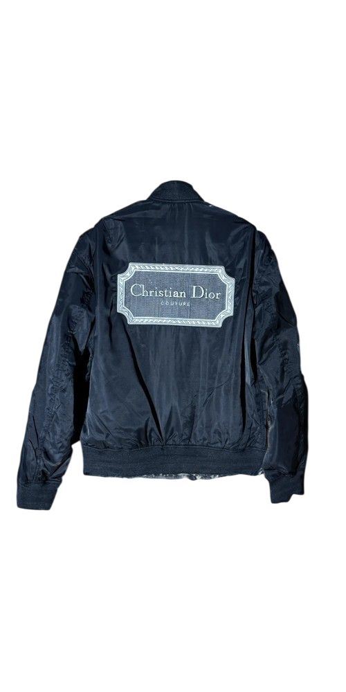 Dior Couture Bomberjacke Dunkelblau Herren