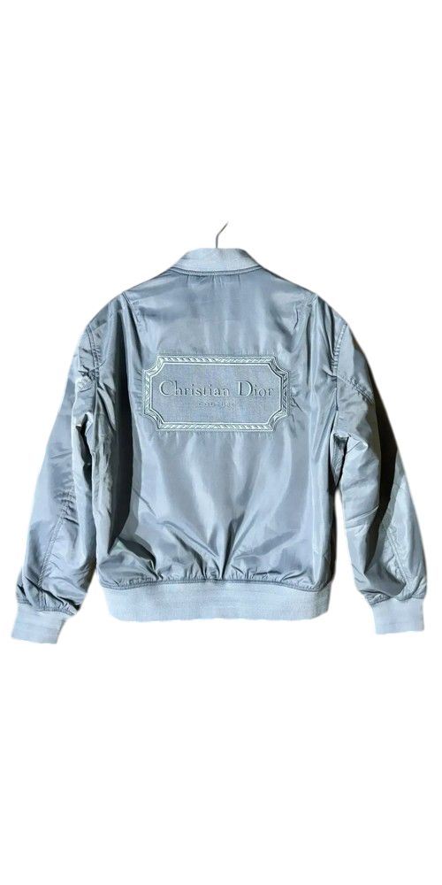 Dior Couture Bomber Jacke Herren hellblau