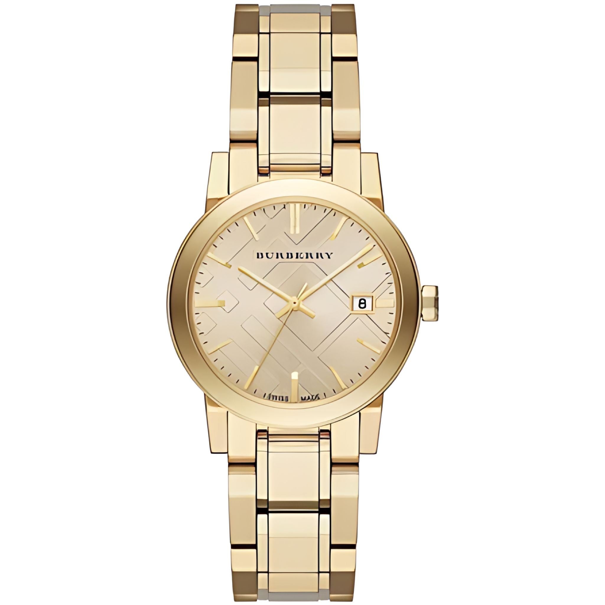 Burberry The City Damenuhr gold