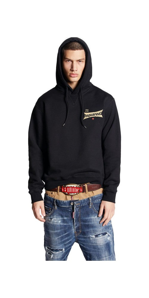 Dsquared2 Cool Hoodie Schwarz Herren