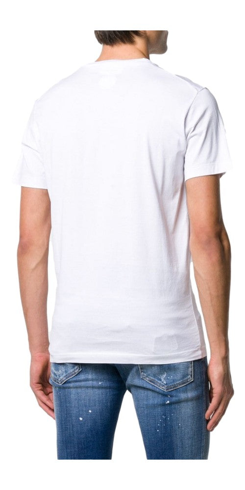Dsquared2 Milano Print T-Shirt Weiß Herren