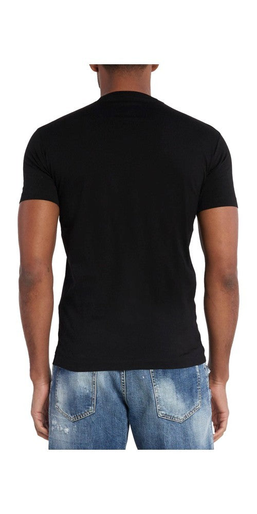 Dsquared2 Ciros Game Time T-Shirt Schwarz Herren