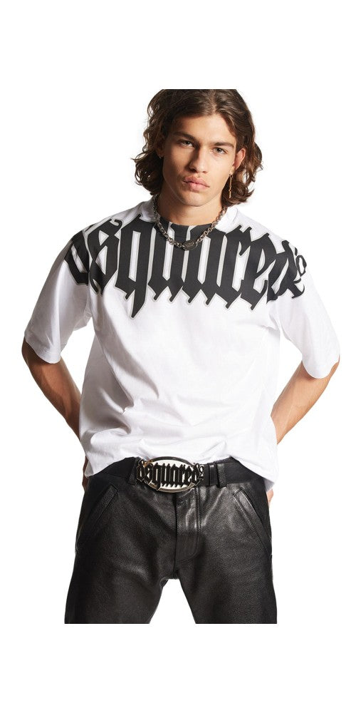 Dsquared2 Gothic Cool Fit T-Shirt Weiß Herren
