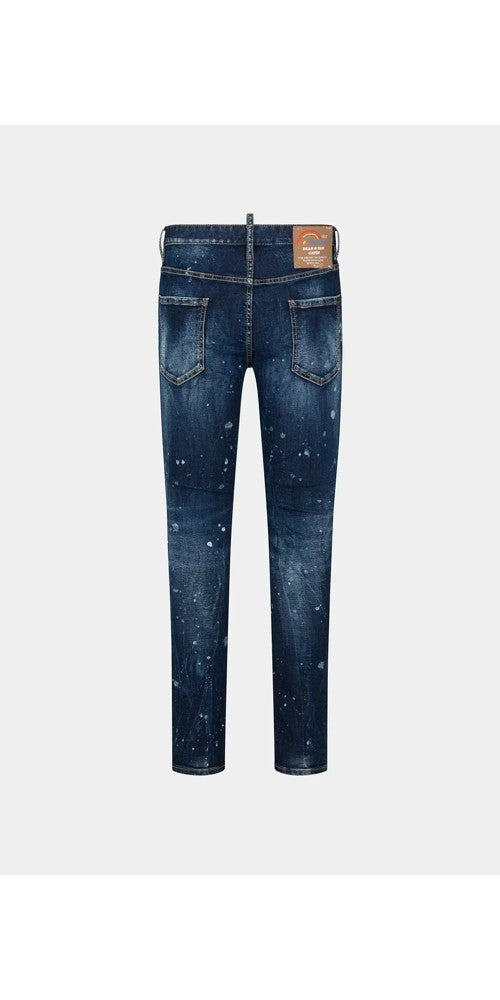 Dsquared2 Dark Moldy Wash Cool Guy Jeans Blau Herren