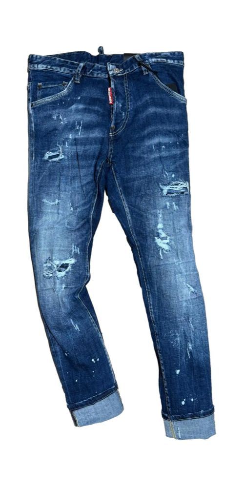 Dsquared2 Brothers Distressed Denim Jeans
