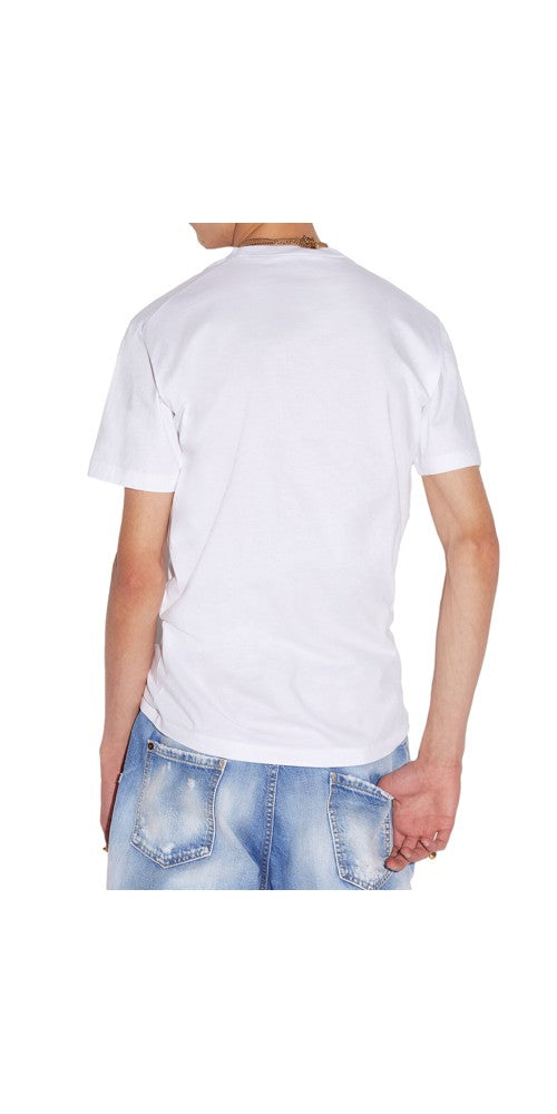 Dsquared2 Red Ciro Cool T-Shirt Weiß Herren