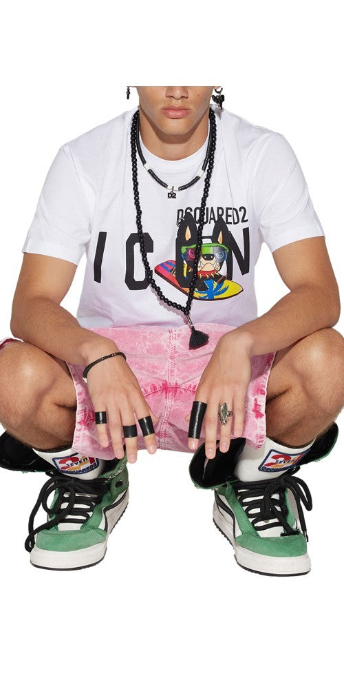 Dsquared2 Icon Ciro Cool T-shirt Weiß Herren