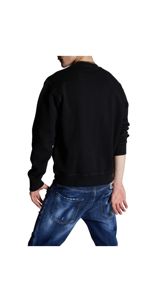 Dsquared2 Icon Sweatshirt Schwarz Herren