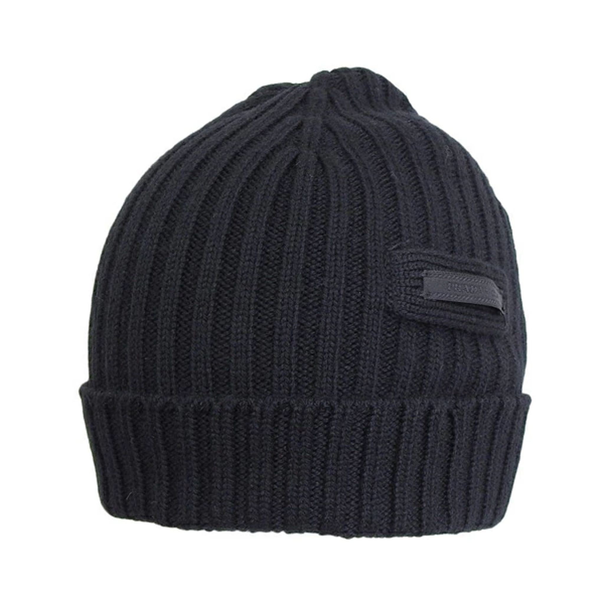 Prada Strickmütze in Schwarz