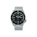Seiko 5 Sports Armbanduhr Silber Schwarz SRPD73K1