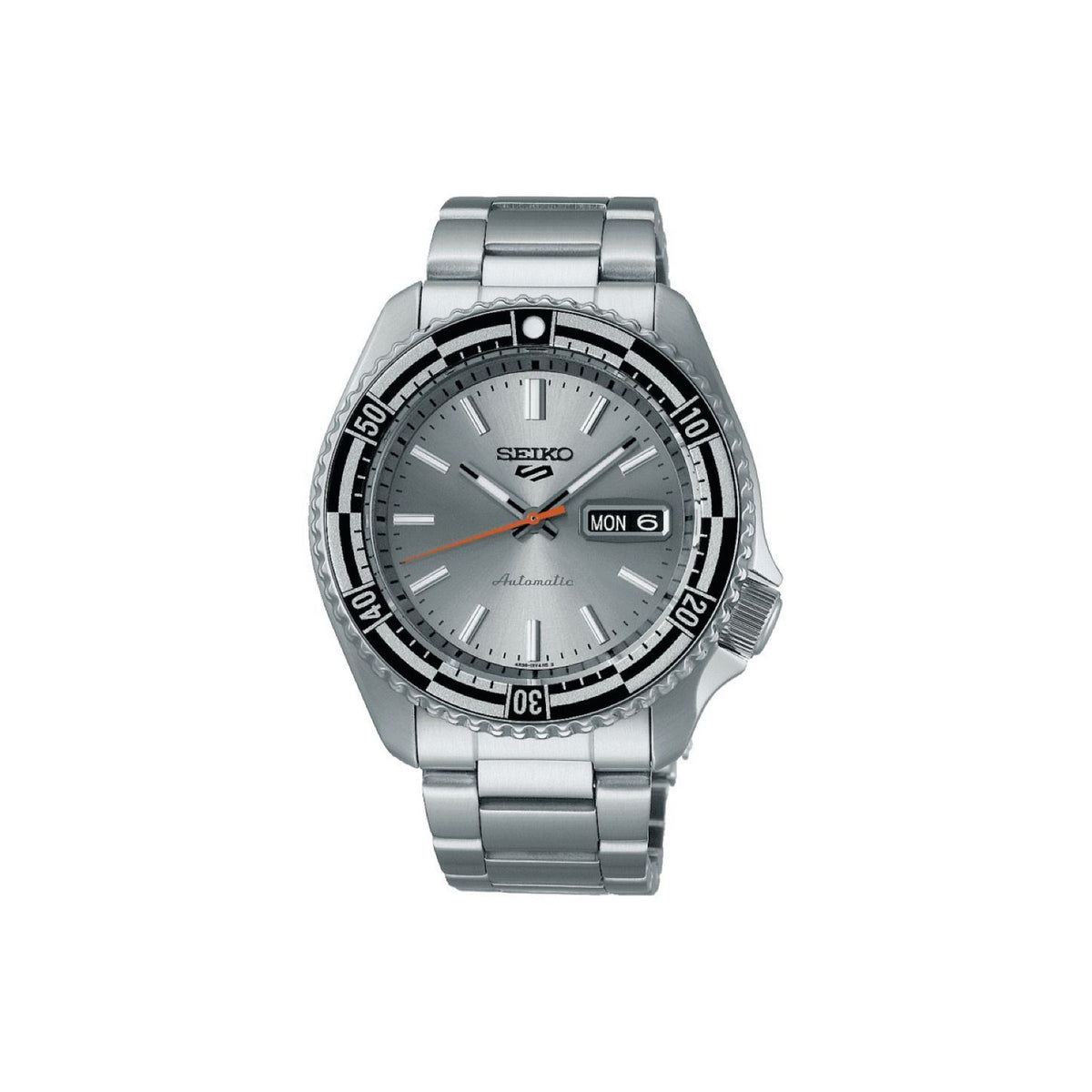 Seiko 5 Sports Armbanduhr Special Edition Silber SRPK09K1